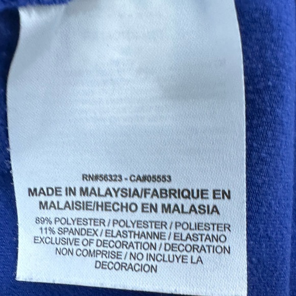 Nike Element DRI-FIT 1/4 Zip Royal Blue Running Workout Hiking Top medium - Picture 11 of 15